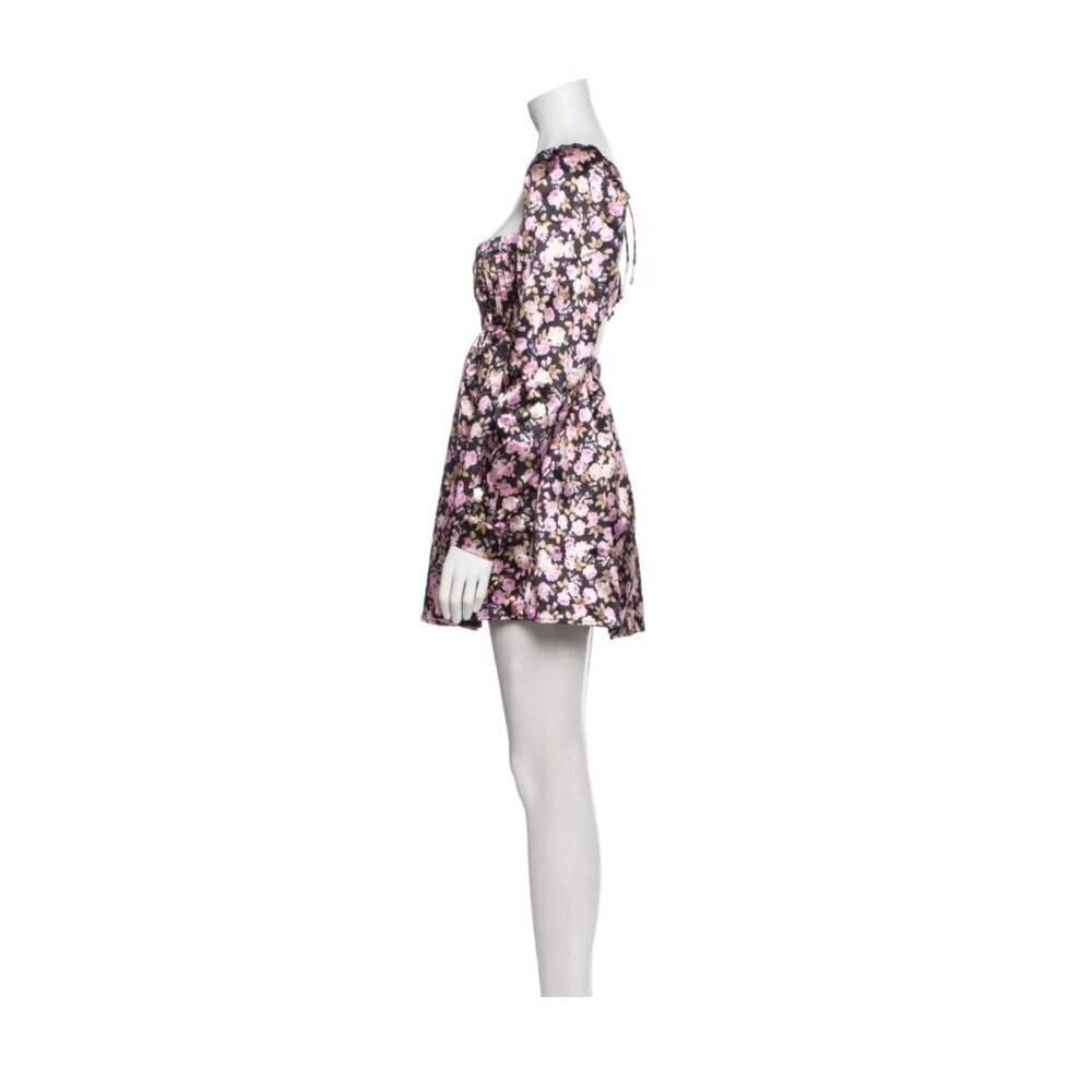 For Love & Lemons For Victorias Secret Floral Empire Waist Dress M $254 MSRP NWT - Picture 6 of 11